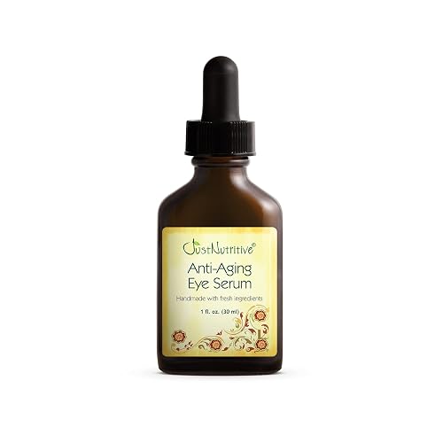 Anti Aging Eye Serum | Hydrating Eye Serum for Younger Complexion | Rapid Wrinkle Repair | Natural and Effective Eye Care | Just Nutritive | 1 Oz Beauty & Personal Care Just Nutritive