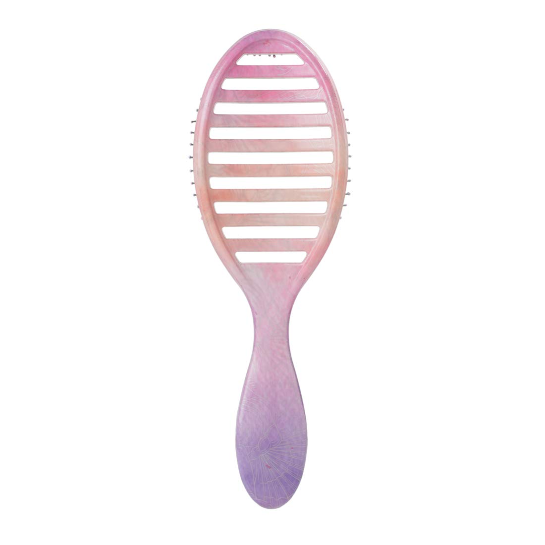 Wet Brush Speed Dry Hair Brush - Sea Shells - Vented Design and Ultra Soft HeatFlex Bristles Are Blow Dry Safe With Ergonomic Handle Manages Tangle