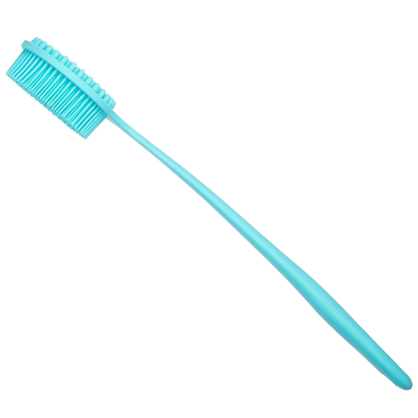 DNC Silicone Back Scrubber for Shower, Soft Bath Body Brush with Long Handle (Blue) Beauty & Personal Care DNC