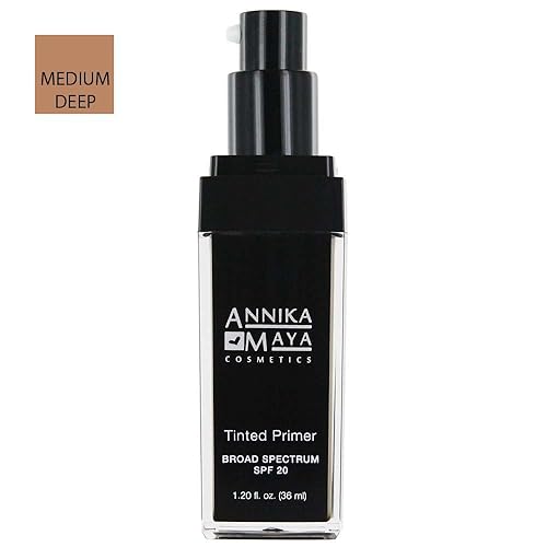 Annika Maya Tinted Primer Makeup (Medium/Deep) Beauty & Personal Care Annika Maya Cosmetics