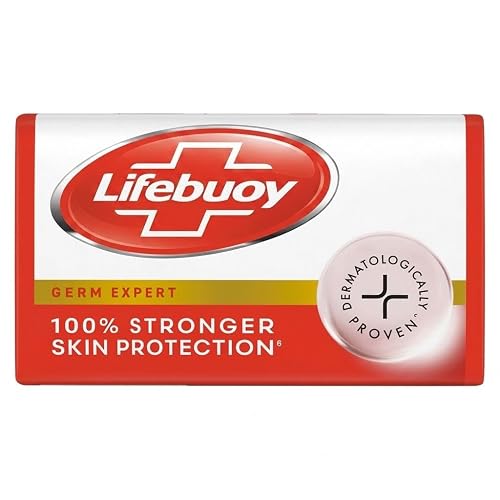 Lifebuoy Bath Soap Bar | Deep Cleansing and Refreshing Body Soap | 125g (4.40 Oz) Pack of 3 Beauty & Personal Care Lifebuoy