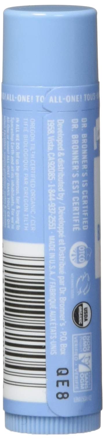 Dr. Bronner's Organic Lip Balm-Naked-0.15 oz Beauty and Personal Care Dr. Bronner's