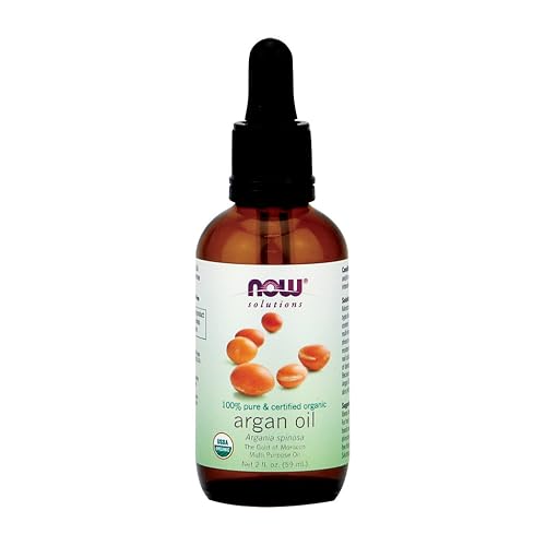 NOW Foods Certified Organic Argan Oil 2 Oz (Pack of 2) Beauty & Personal Care NOW Foods