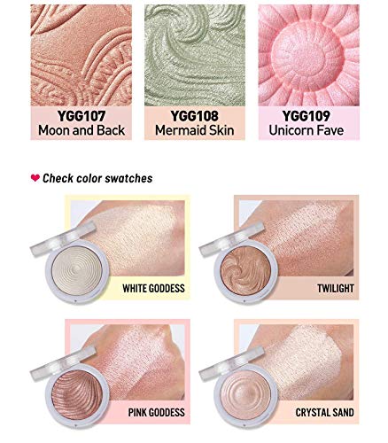 J.CAT BEAUTY You Glow Girl Baked Highlighter - Mermaid Skin Beauty & Personal Care J.CAT BEAUTY