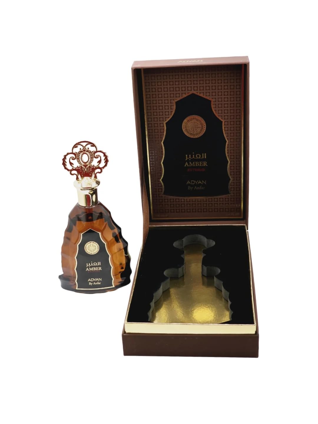 Adyan Amber Extreme - EDP 100Ml (3.4Oz) - With Pheromones - Unisex and Long Lasting Fragrance - Luxury Scent - Arabian Perfume Beauty & Personal Care Adyan