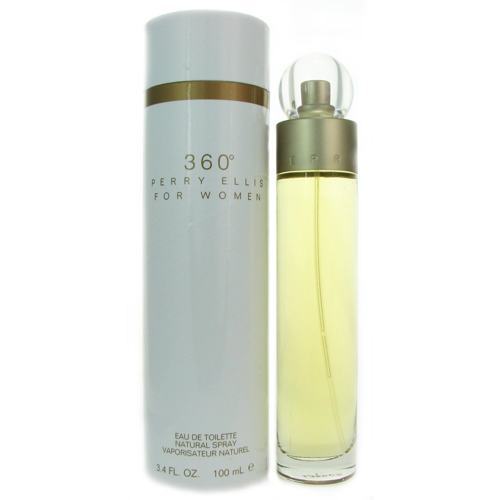 Perry Ellis 360 for Women Eau De Toilette Spray, 3.4 Fl Oz (Pack of 1) Beauty & Personal Care Perry Ellis