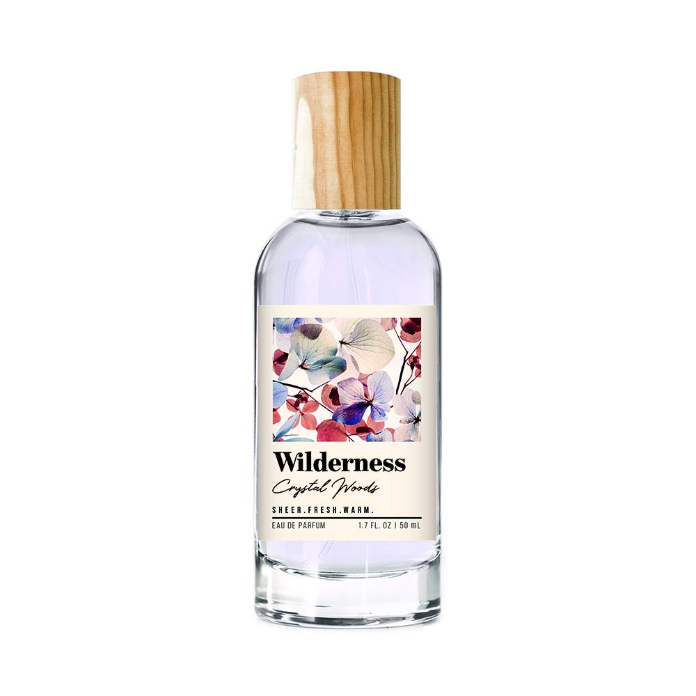 Tru Fragrance Beauty Wilderness Crystal Woods Eau de Parfum Spray- Fresh and Warm Floral Fragrance for Women - Featuring Notes of Eucalyptus Blooms Beauty & Personal Care Tru Fragrance Beauty
