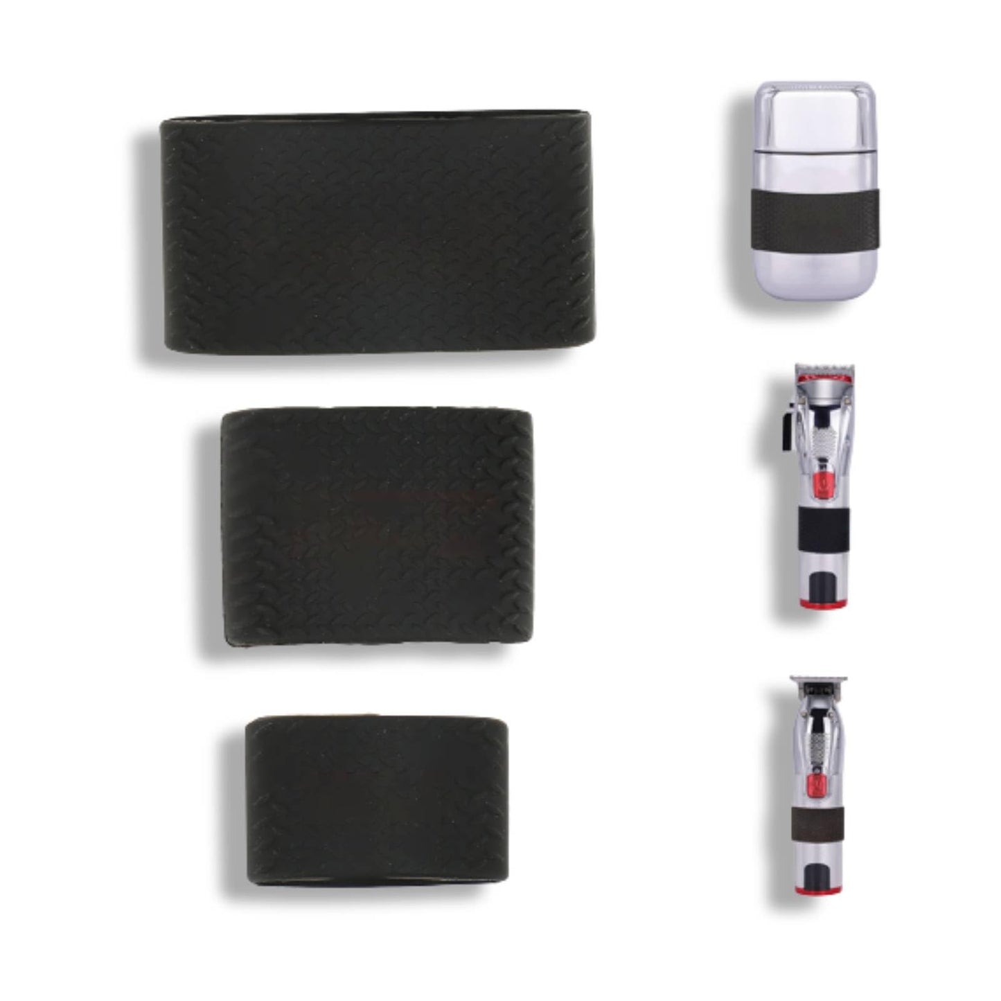 Clipper Bands Silicone Slip Heat Electric Clipper Protective Sleeve Barber Clipper Bands Beauty and Personal Care ZJchao