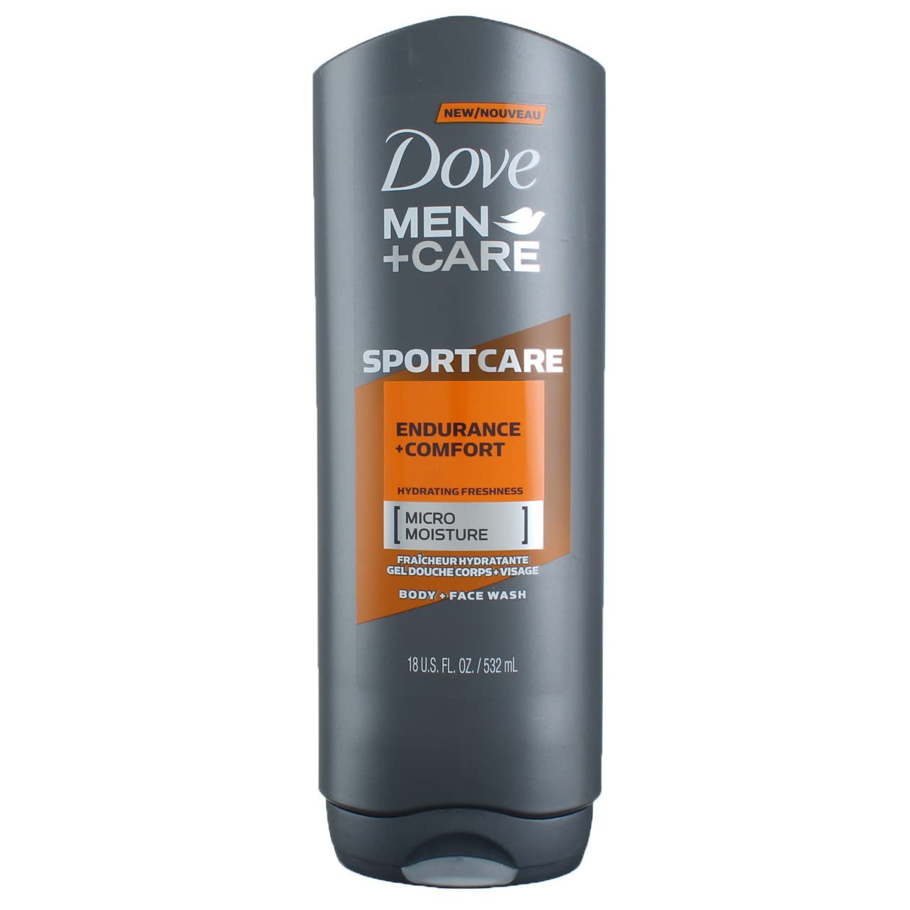 Dove Men+Care SPORTCARE Endurance + Comfort Body Wash - 18oz, pack of 1 Beauty & Personal Care LUKYUS