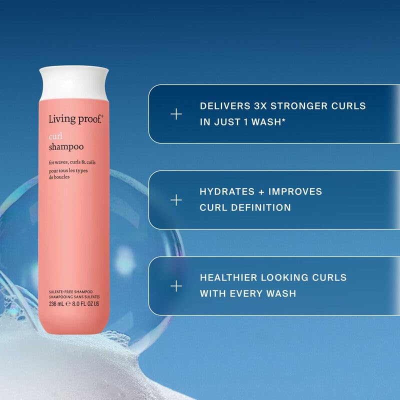 Living Proof Curly Hair Starter Kit - Travel Size Curl Shampoo, Conditioner, Definer and Pefect hair Day Gloss Treatment ($66 value) Beauty & Personal Care Living Proof