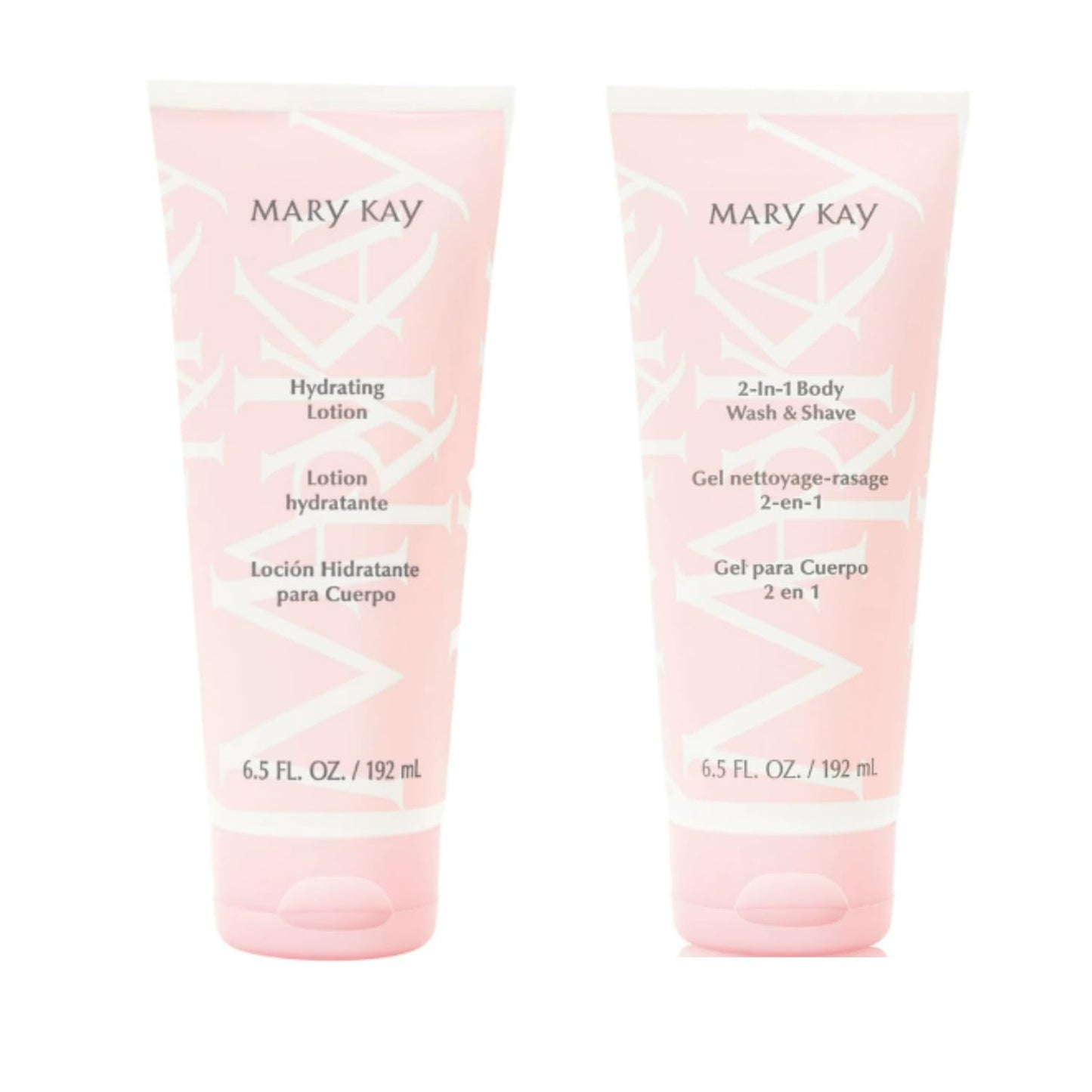 Mary Kay Hydrating Lotion & 2-in-1 Body Wash & Shave ~ 6.5 Oz Tubes Beauty & Personal Care Mary Kay