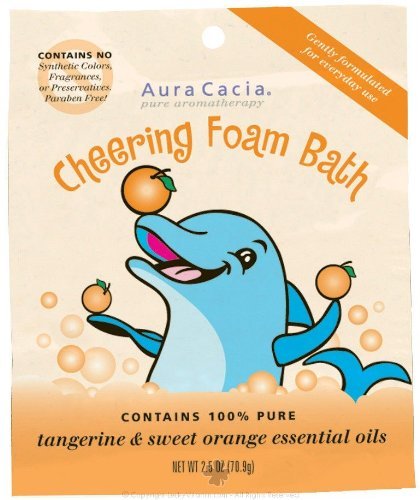 A/C Kids Foam Bath Cheer Size 2.5z Aura Cacia Cheering Foam Bath Beauty and Personal Care Aura Cacia