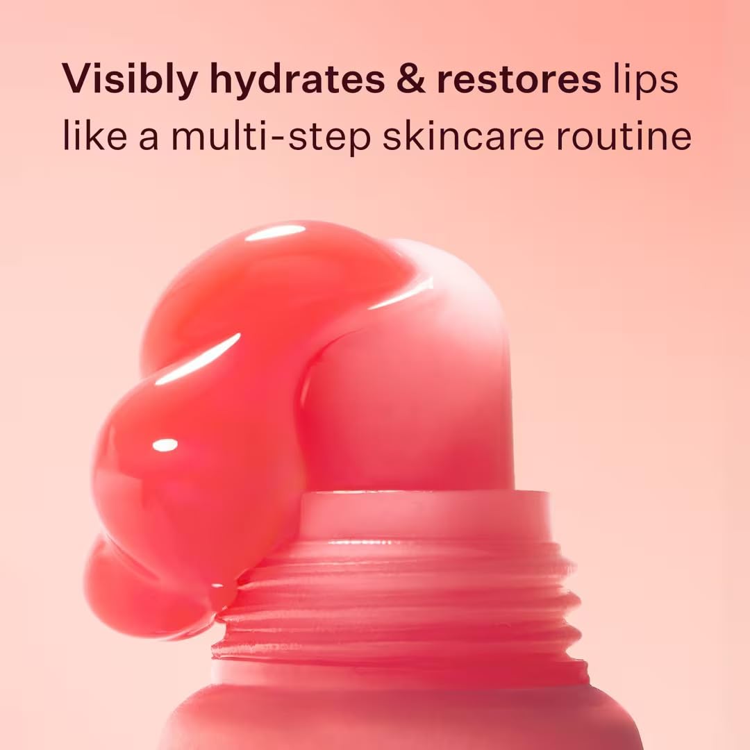 Peach & Lily Collagen Cushion Peptide Sheer Peach Lip Balm Beauty and Personal Care Peach & Lily