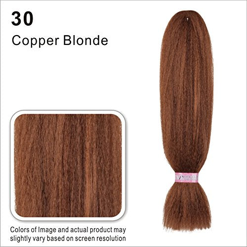 Vivica A Fox Hair Collection HKBK16-V Human Hair Afro Curl Kinky Bulk Extension, 30, 5.8 Ounce