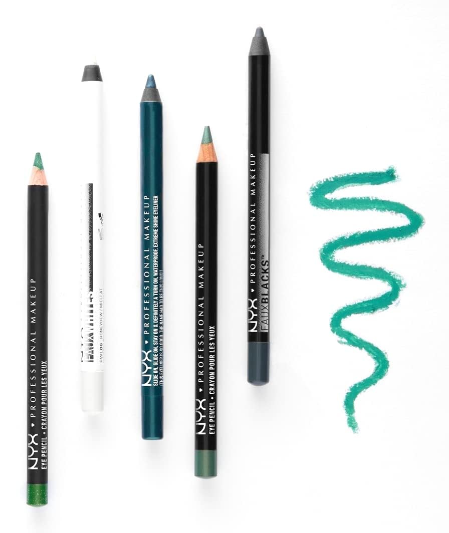 NYX Nyx slim eye - eyebrow pencil - 940 black shimmer Beauty & Personal Care NYX PROFESSIONAL MAKEUP