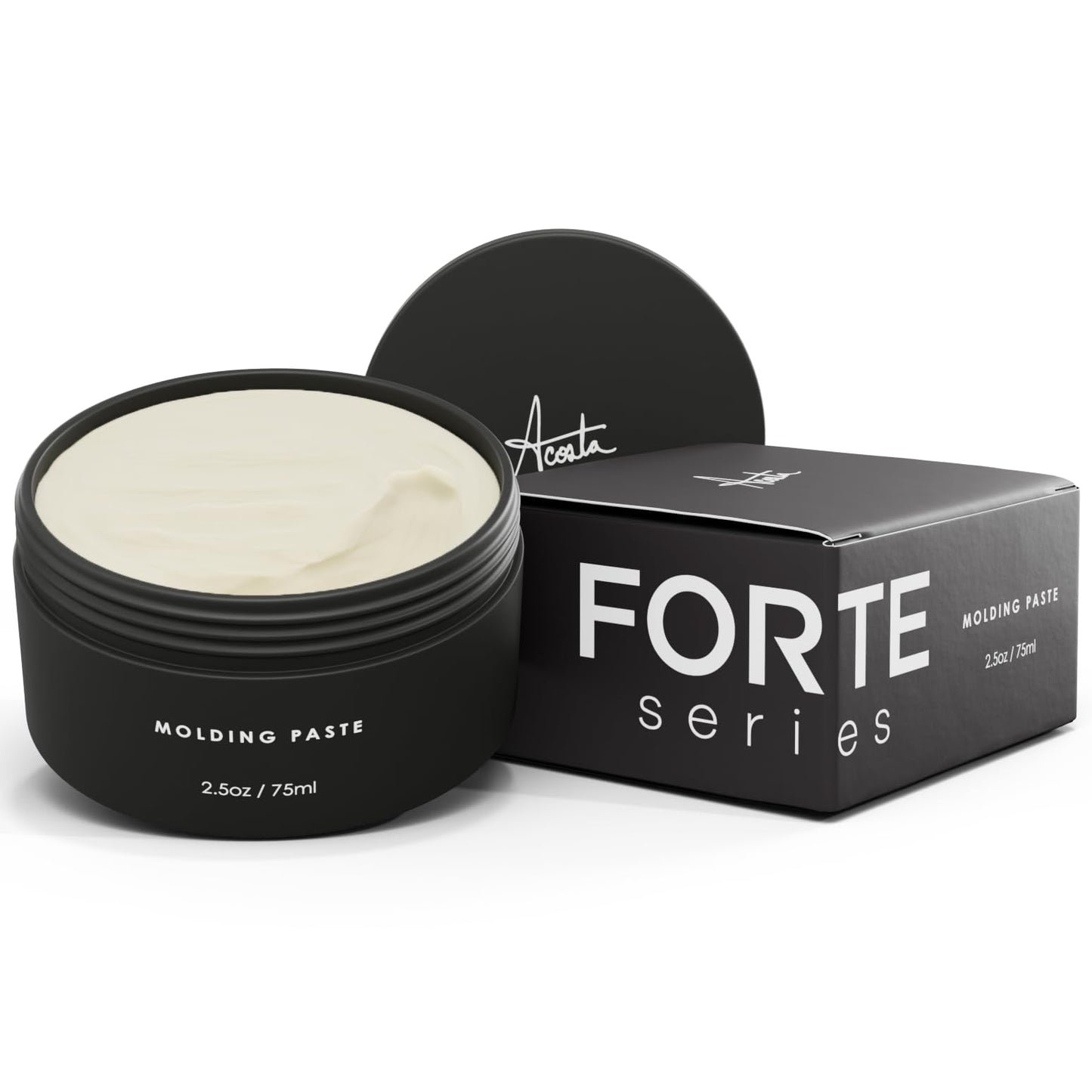 Alex Costa Molding Paste by Forte Series Low Shine Hair Paste for Men Lightweight Hair Texturizer Adds Volume and Definition Medium Flexible (75 ml) Beauty & Personal Care Alex Costa