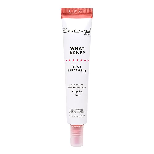 The Crème Shop What Acne? Spot Treatment - Tranexamic Acid + Propolis + Cica Beauty & Personal Care The Crème Shop