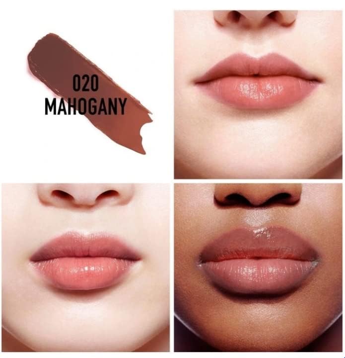 Dior Addict Lip Glow - 020 Mahogany by Christian Dior for Women - 0.11 oz Lip Balm Beauty and Personal Care Dior
