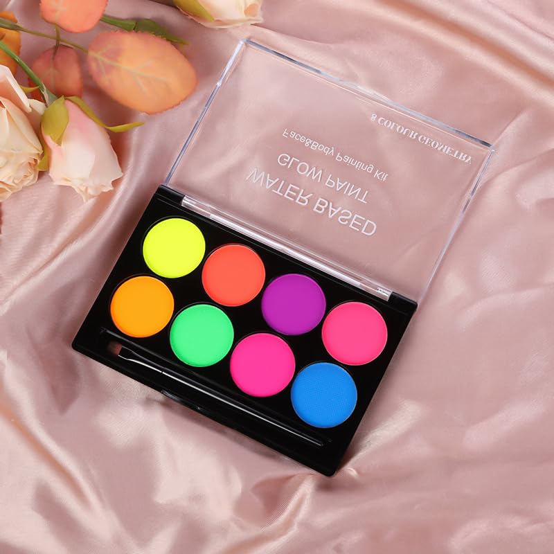 Water based colors painted body and face (WTCOLOR6) Beauty & Personal Care MayGirl