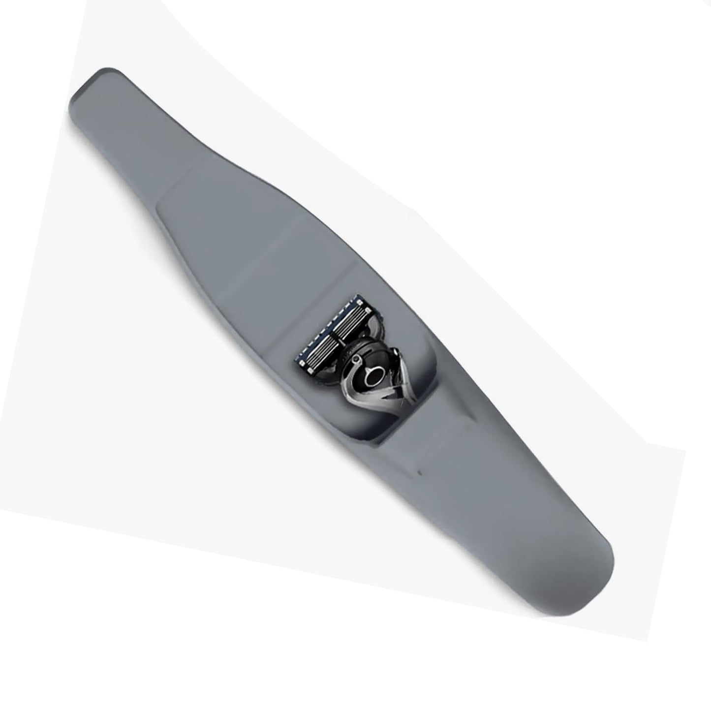LinMei Silicone Razor Travel Case Compatible with Gillette, Parker, Merkur Razor (Grey+Cleaning Brush) Beauty and Personal Care LinMei