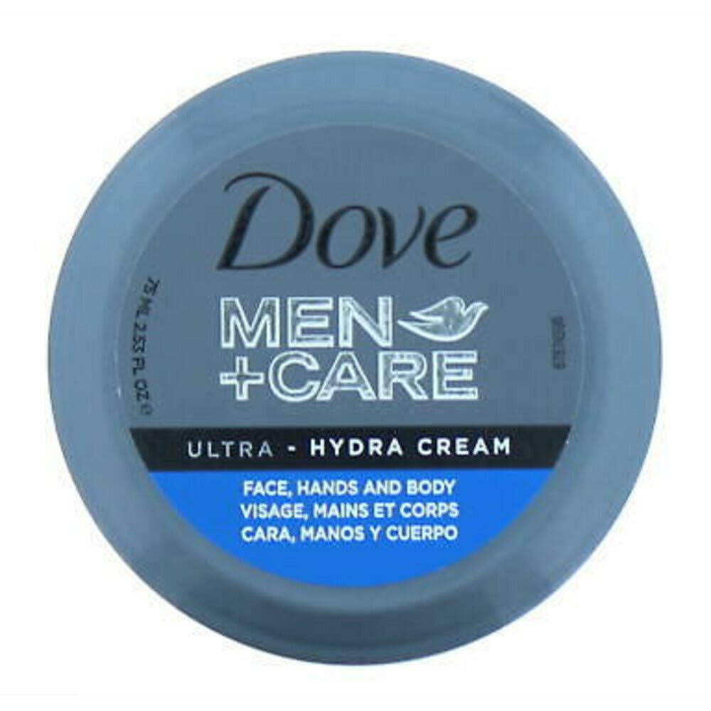 Dove Men+Care Ultra-Hydra Cream with 24 Hour Moisturization, 2.53 FL OZ (Pack of 1). Beauty & Personal Care Dove