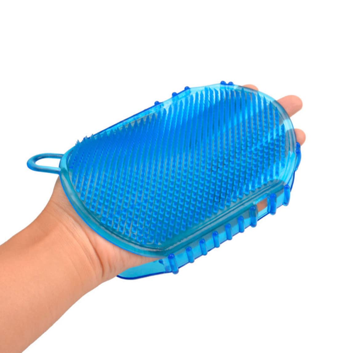 Xoeryoy Silicone Body Scrubber Glove Silicone Loofah Body Scrubber Glove Silicone Shower Scrubber Silicone Body Brush for Massager Relaxation(Random Beauty and Personal Care Xoeryoy