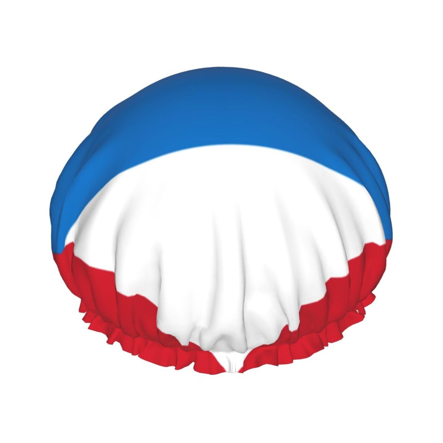Antigua Barbuda Flag Prints Shower Cap Double Layer Lined Waterproof Bathing Shower Hat Beauty and Personal Care Hayyett