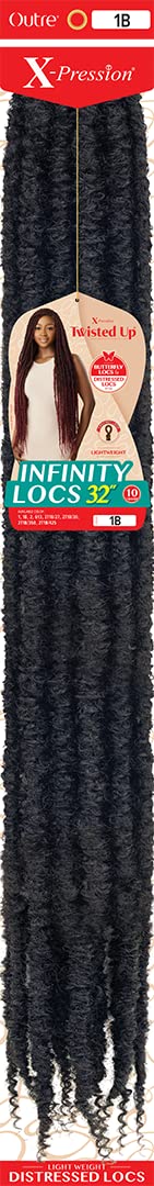 Outre x-pression Twisted Up - Infinity Locs - 32" (2T1B/350)