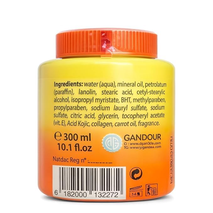 Fine Goods Carrot tone 3-in-1 Face & Body Cream - Moisturizing Skin Care Cream for Even Looking Skin (1 PACK) Beauty and Personal Care Fine Goods