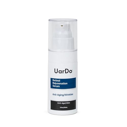 Uardo Retinol Rejuvenation Serum 1 Fl Oz/ 30 ml - usn102 | Smooth Lines & Wrinkles | With Hyaluronic Acid | Moisturizing for the Skin | For Face Beauty & Personal Care Uardo