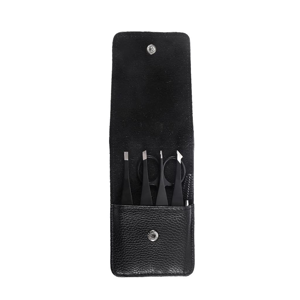 6 Pcs/set Full Size Eyebrow Tweezers Women for Eyebrow/hair Removal Professional Kit Precision Set Beauty and Personal Care PNAWLLCF