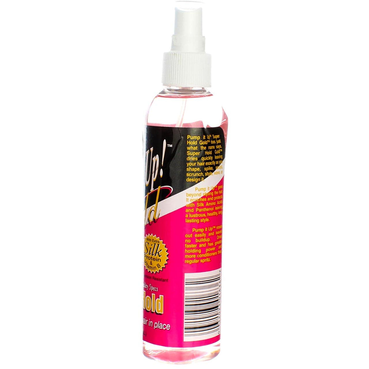 Bronner Bros Pump It Up Spritz Gold Super Hold, 12 x 8 oz, Silk Protein & Panthenol, Medium Deep, Gold Beauty & Personal Care Bronner Bros