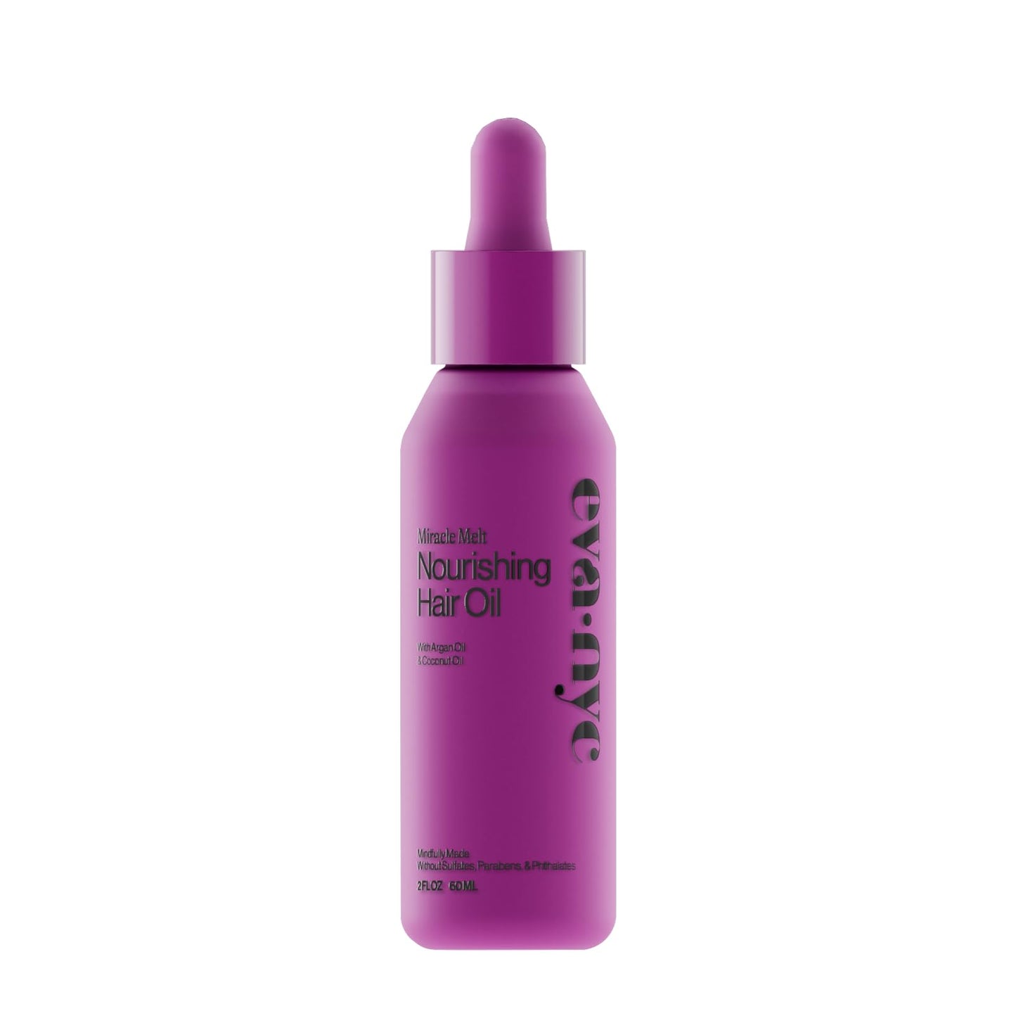 Eva NYC Quick Absorbing Hair & Body Oil - Coconut + Argan Oil - Lightweight Formula No Residue - Anti-Frizz for Smooth Shiny Hair - Dermatologist Beauty & Personal Care EVA·NYC