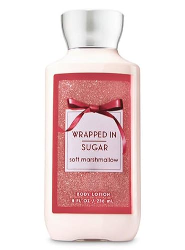 Bath and Body Works Wrapped In Sugar Shea Vitamin E Lotion Original Tall Slender Bottle 8 Ounce Beauty & Personal Care Bath & Body Works