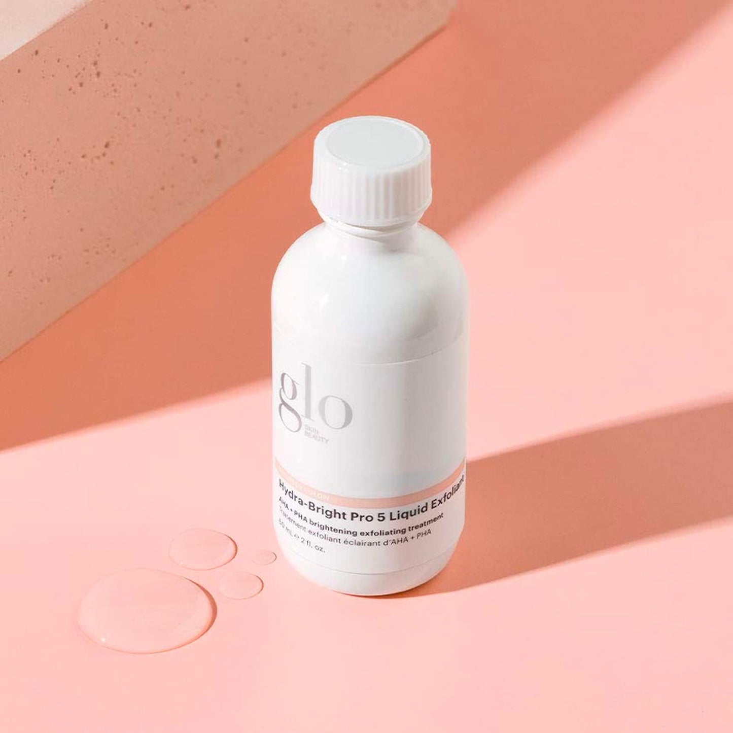 Glo Skin Beauty Hydra-Bright Pro 5 Liquid Exfoliant | This Gentle Liquid Exfoliant Smooths, Refines, and Brightens Skin (2 Fl Oz) Beauty & Personal Care Glo Skin Beauty