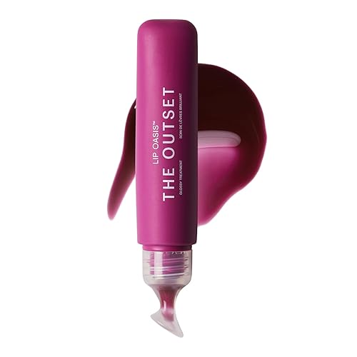 The Outset Lip Oasis Hydrating Lip Balm, Glossy Moisturizing Lip Treatment for Dry, Sensitive Lips, Clean, Vegan & Gluten-Free, Sheer Tint Mirage, 0.3 Beauty & Personal Care The Outset
