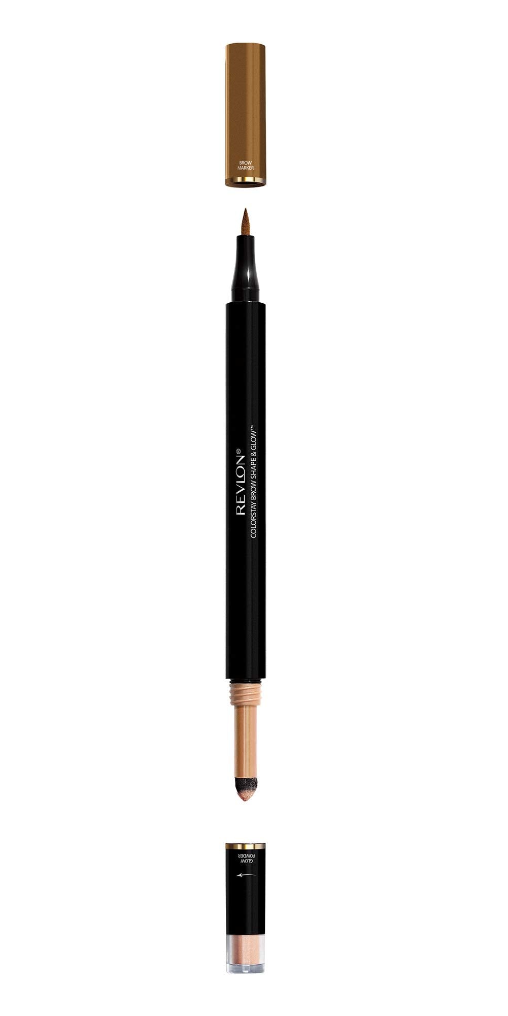 Revlon Colorstay Shape & Glow Eye Brow Marker and Highlighter, Taupe, 0.02 Oz (Marker), 0.008 Oz (Highlighter) Beauty & Personal Care REVLON