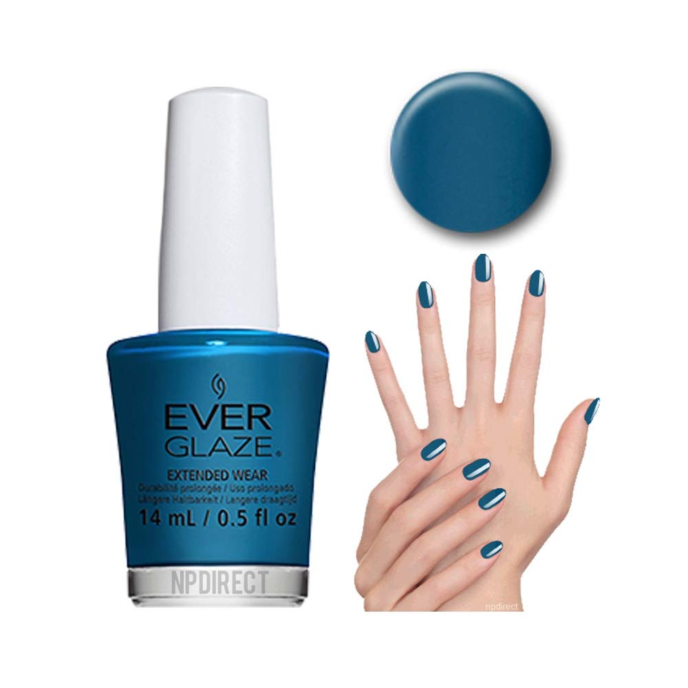 EverGlaze China Glaze Extended Wear Nail Lacquer, Current Crush