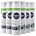 NIVEA MEN Sensitive Shave Foam with Vitamin E, Soothing Chamomile and Witch Hazel Extracts, 6 Pack of 7 Oz Cans Beauty & Personal Care Beiersdorf