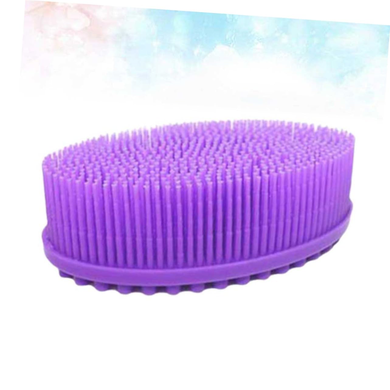 Ipetboom Silicone Body Hair Shampoo Brush with Soft Food Grade Silicone Tentacles Bathing Scrubber for Gentle Scalp Massage and Exfoliation Portable Beauty and Personal Care Ipetboom