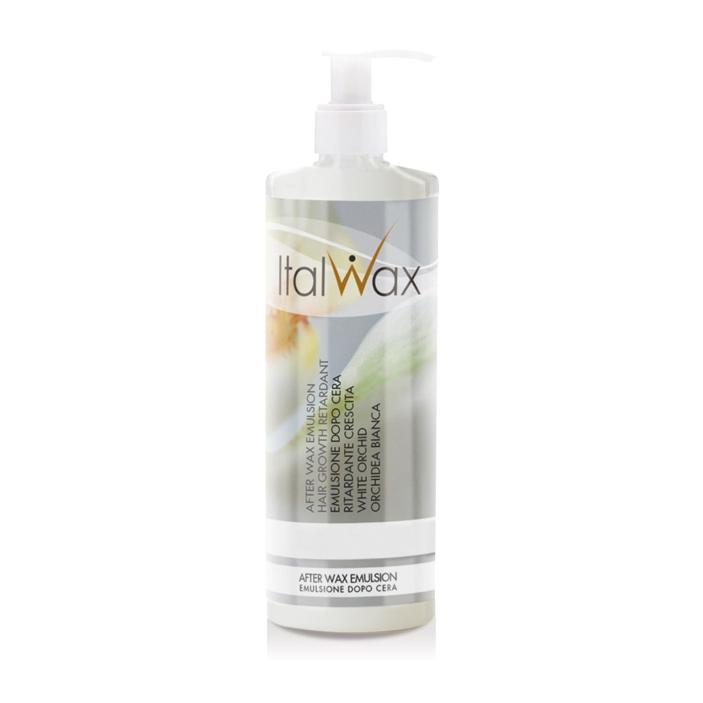 Italwax After Wax Care Lotion - 500ml / 16.95fl.oz - Hair Growth Retardant - White Orchid - Moisturizing and removing waxing residues Beauty and Personal Care Italwax