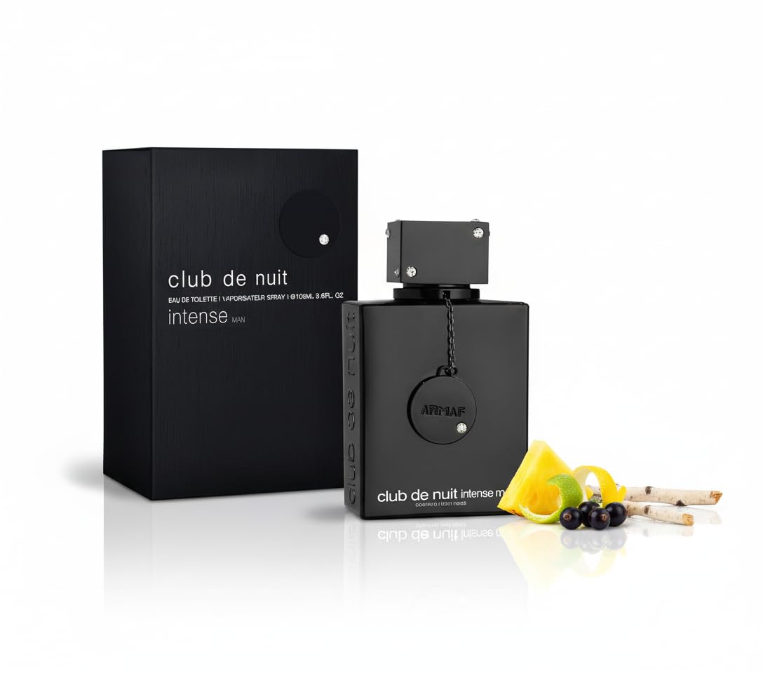 ARMAF club de nuit intense Man EDT Men New in Box, Black , 3.6 Fl Oz Beauty & Personal Care Armaf