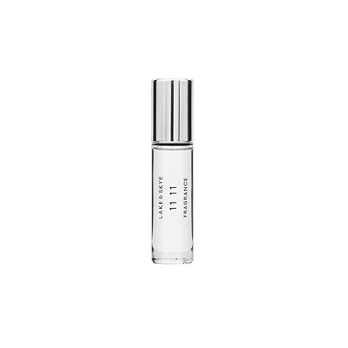 Lake & Skye 11 11 Rollerball Fragrance Oil, 0.33 fl oz (10 ml) - Sheer, Uplifting Scent, Skin Musk Beauty & Personal Care Lake & Skye