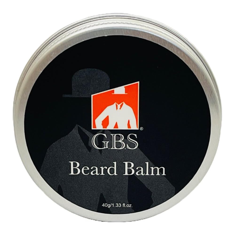 G.B.S Beard Balm with Citrus Scent - Styles, Strengthens & Softens Beards & Mustaches - Leave in Conditioner Wax for Men (1 Pack) Beauty and Personal Care G.B.S