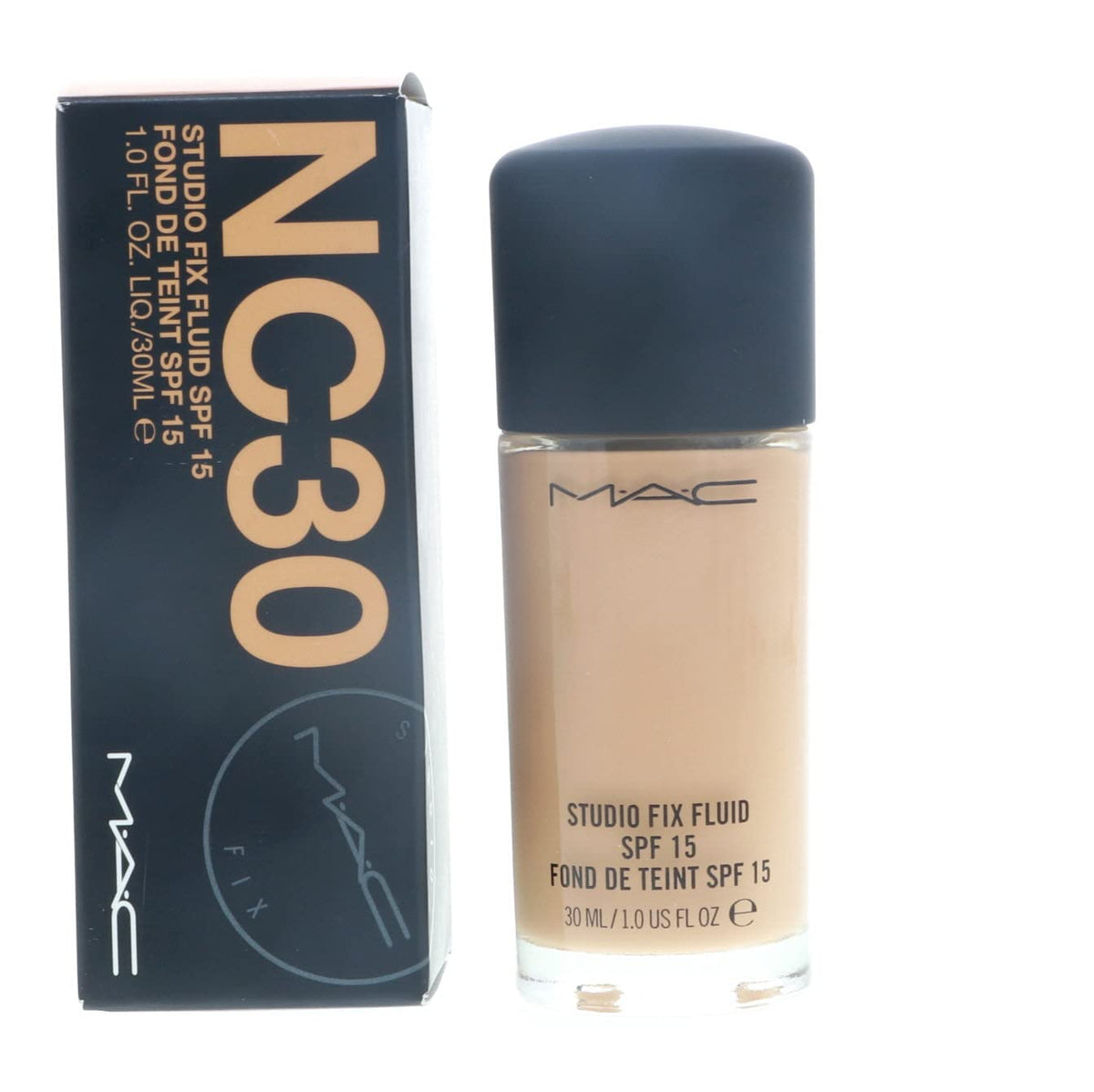 MAC Studio Fix Fluid Foundation SPF15, NC30, 1 Fl Oz (SG__US)