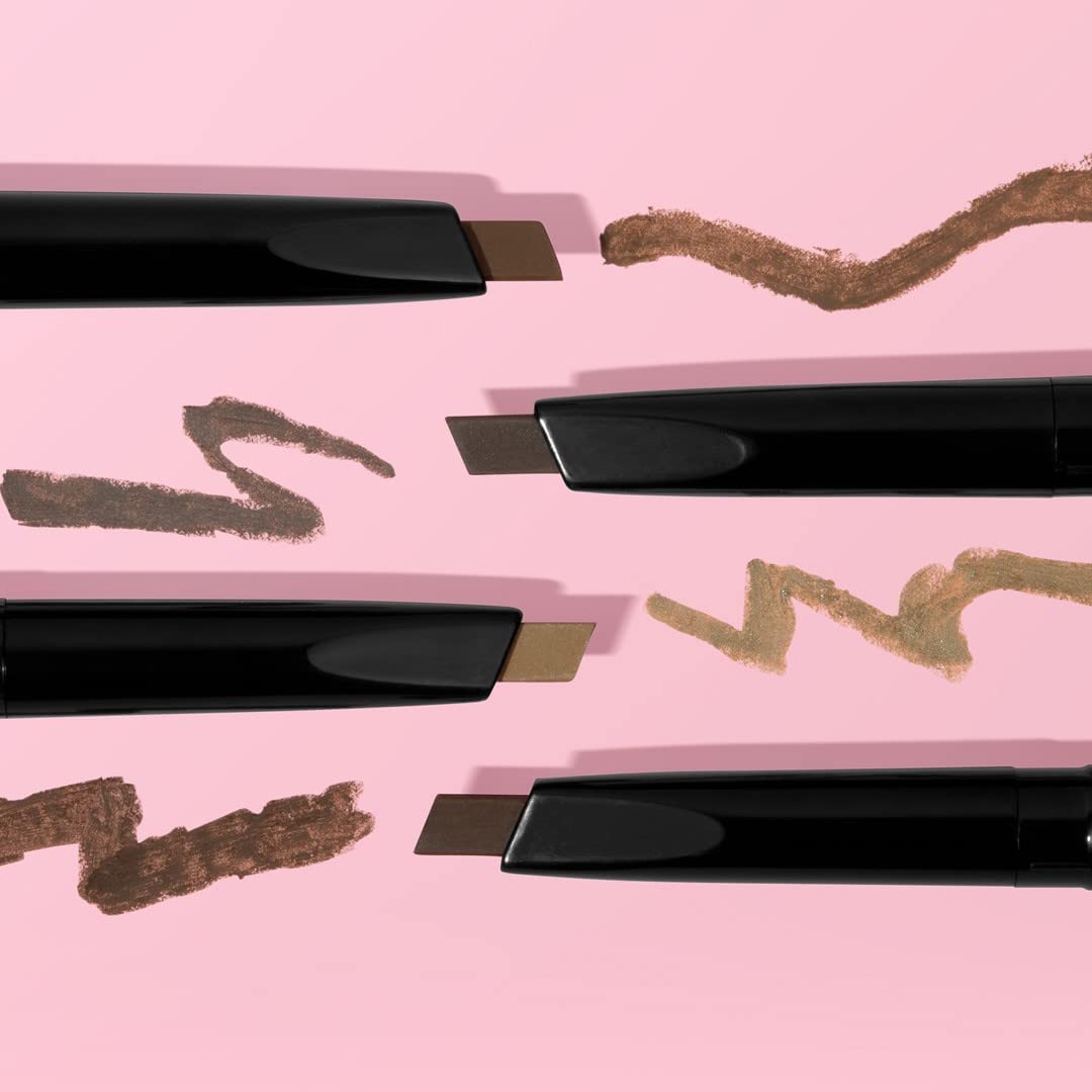 wet n wild Ultimate Eyebrow Retractable Definer Pencil, Medium Brown, Dual-Sided Brow Brush, Fine Tip, Shapes, Defines, Fills Brow Makeup Beauty & Personal Care wet n wild