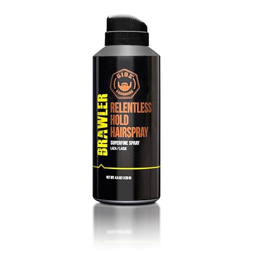 GIBS Grooming Brawler Bantamweight Hairspray, 4.5oz Beauty & Personal Care GIBS