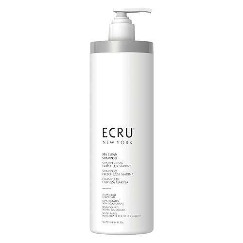 ECRU New York Sea Clean Shampoo, Lightweight Hair Shampoo for Women or Men, 24oz Beauty & Personal Care Ecru New York