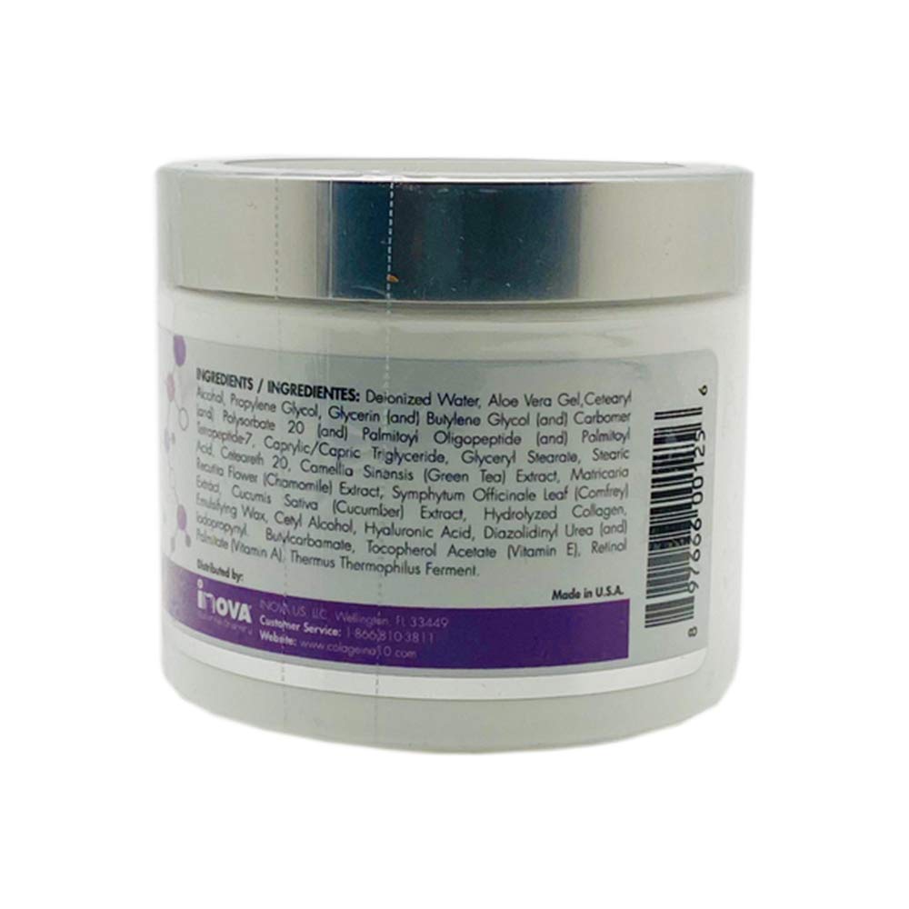 Colageina 10 Day and Night Cream, Anti-Aging - 4 FL Oz, Pack of 1 Beauty & Personal Care Colageina 10