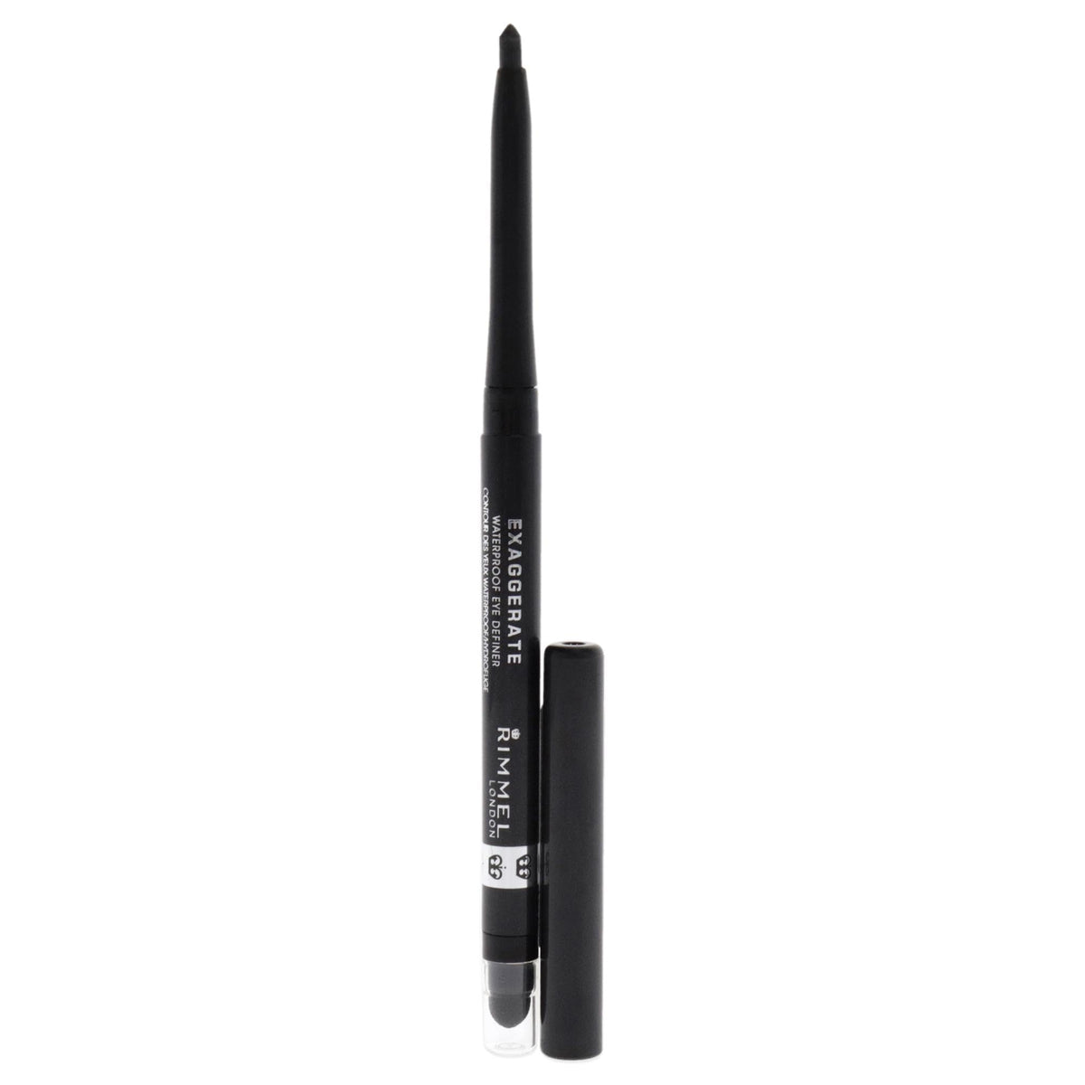 Rimmel London Exaggerate Eye Definer Crayon Waterproof - 263 Starlit Black Eyeliner Women 0.01 oz Beauty & Personal Care Rimmel